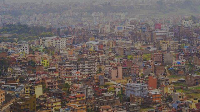 View over Kathmandu, Nepal