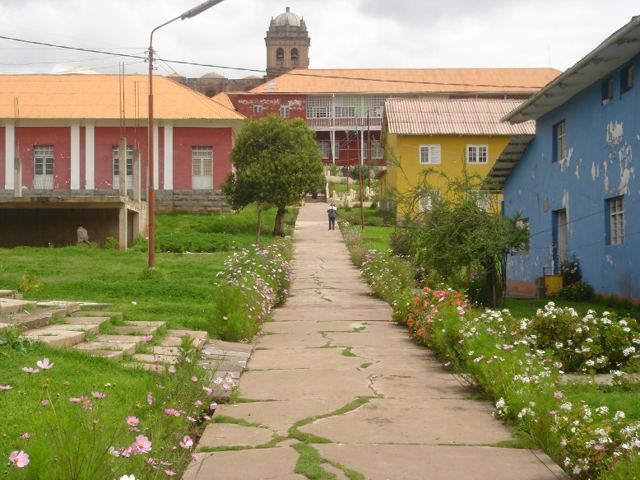 Courtyard in Peru